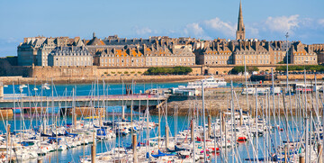 opasani gradić Saint-Malo, putovanje normanija i bretanja, putovanje zrakoplovom