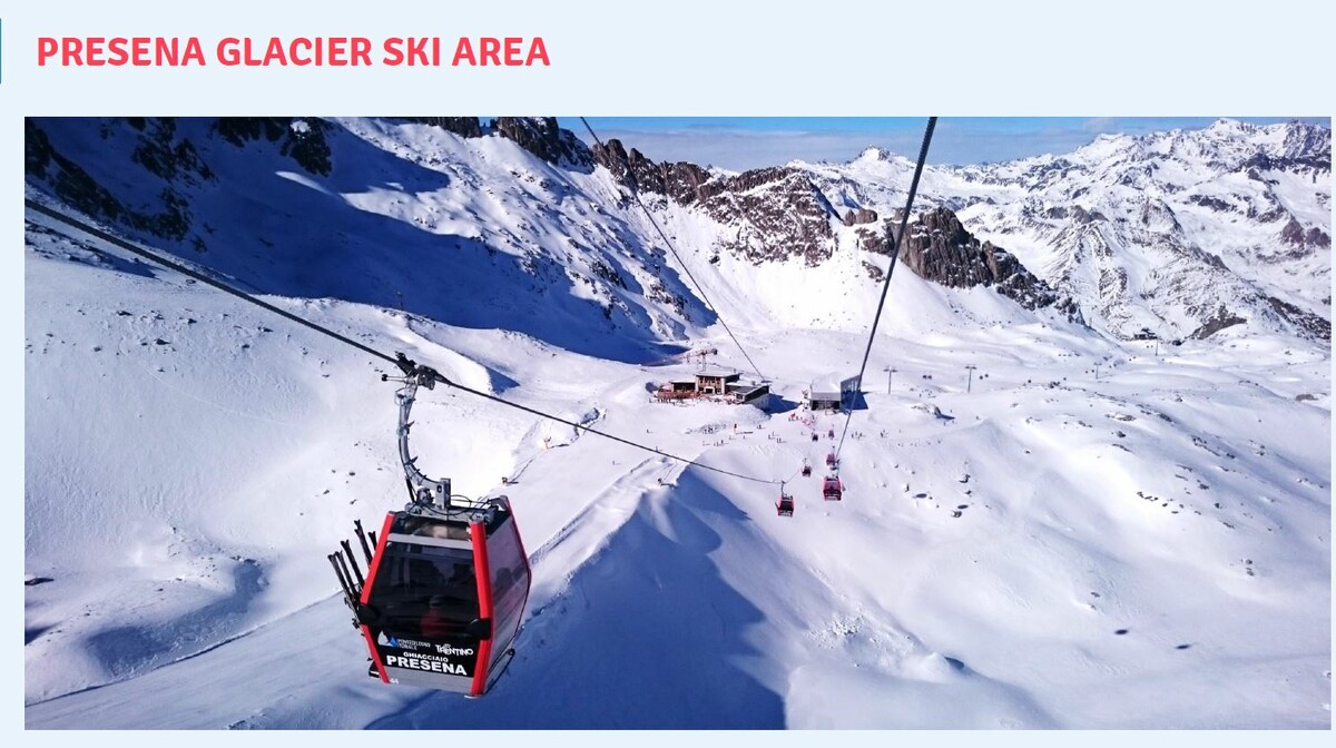 Glečer Presena, Passo Tonale