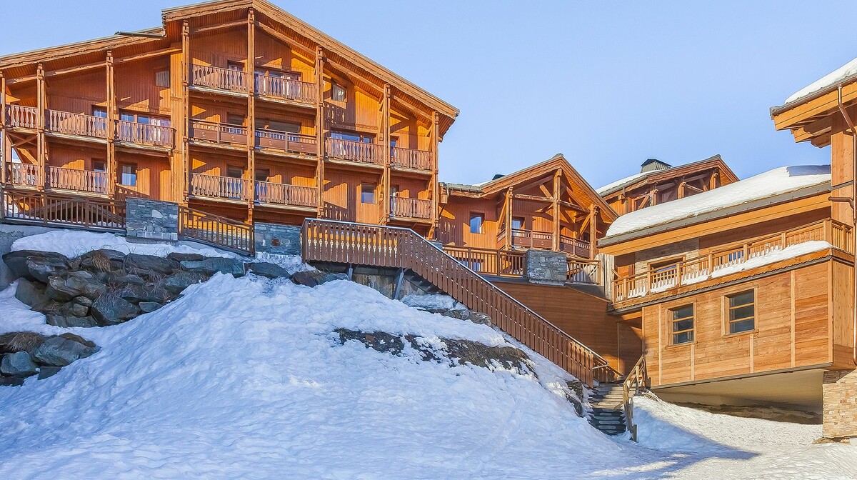 Skijanje u Francuskoj, Val Thorens, Apartmani Les Balcons De Val Thorens & Spa, izvana.