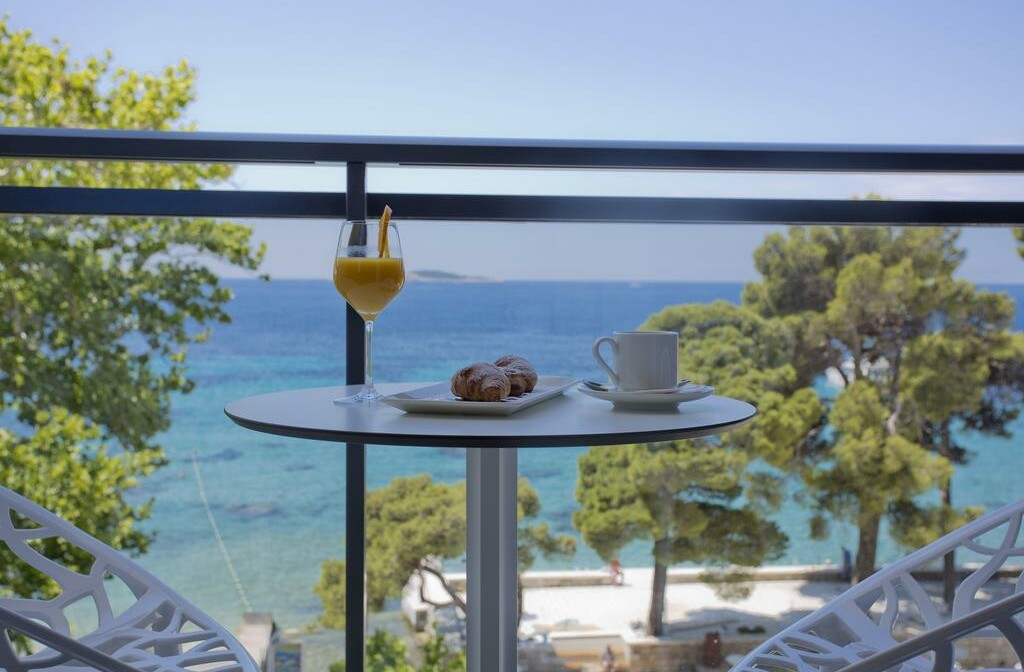 Dubrovnik, Mlini, Hotel Mlini, balkon, pogled more