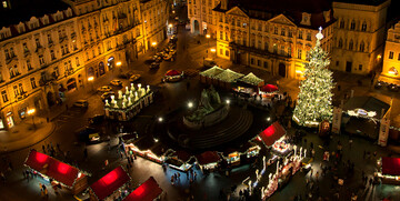prekrasno ukrašen Prag, Mondo travel, europska putovanja, advent, Nova Godina