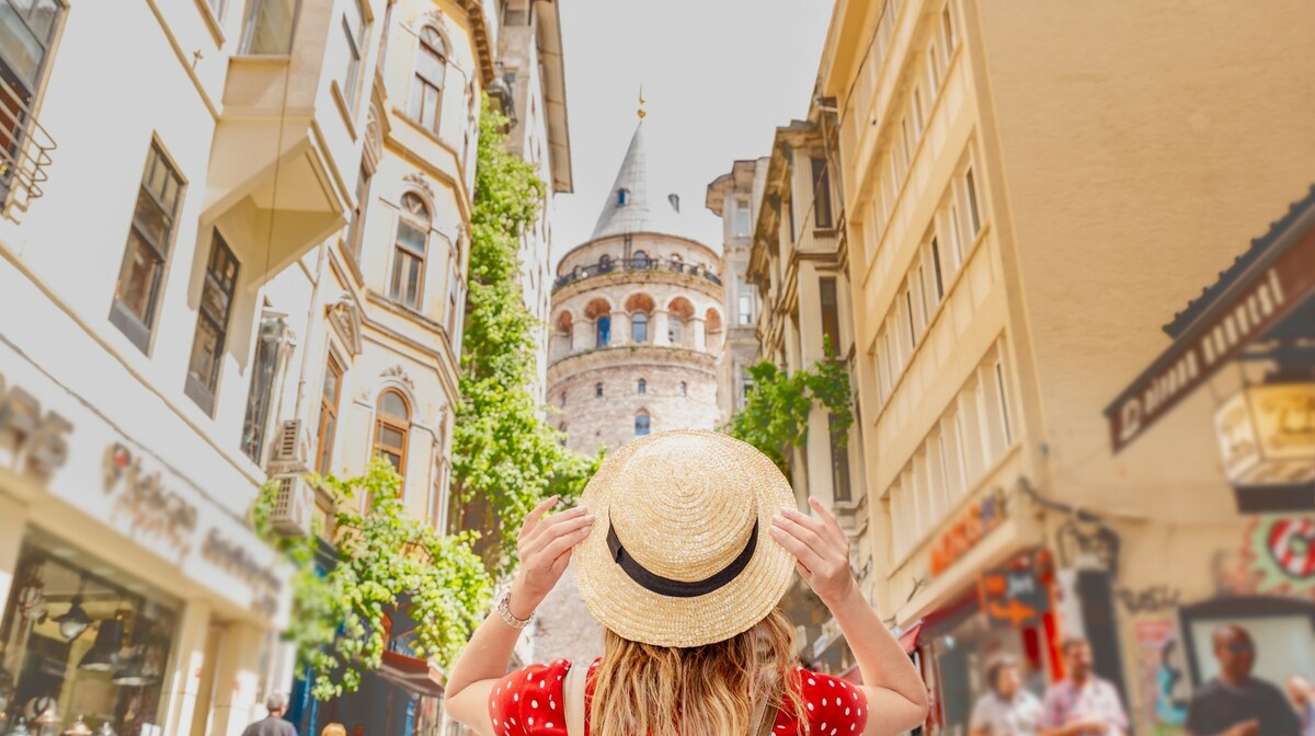 Galata Tower, istanbul zrakoplovom