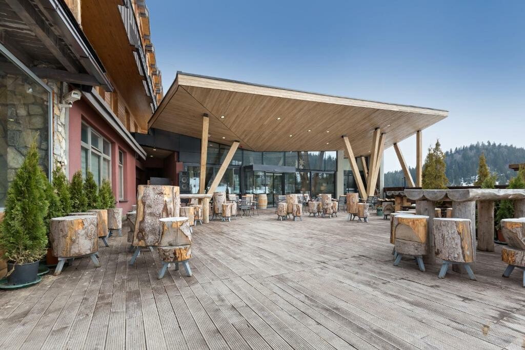 Jahorina, Aparthotel Vučko, terasa