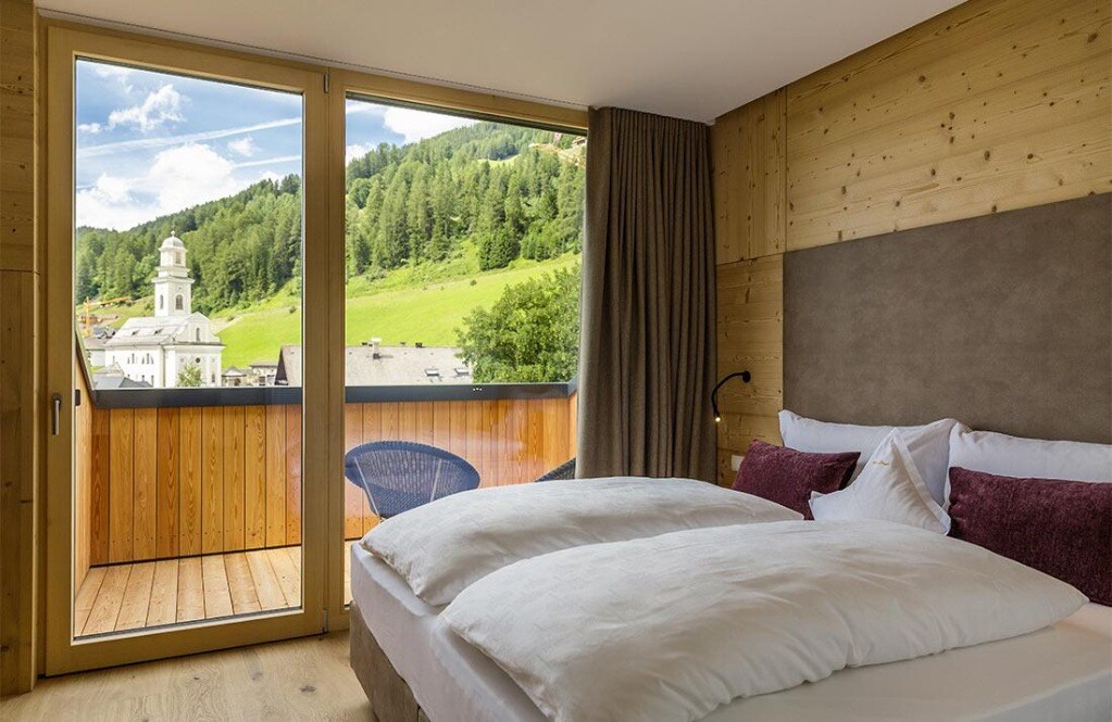 Skijanje u Italiji, Hotel Strobl, soba i pogled
