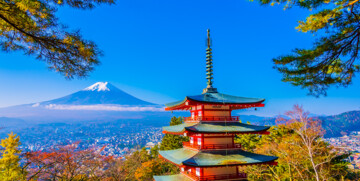 Chureto crvena pagoda i Fuji, Japan, daleka putovanja, garantirani polasci, vođene ture
