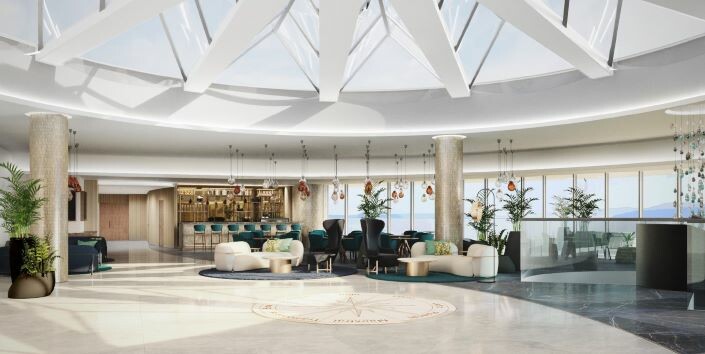 Hilton Rijeka Costabella Beach Resort & Spa - Aura Lobby Bar