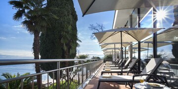 Terasa zatvorenog bazena u hotelu Kristal, Opatija