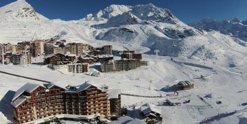 Skijanje u Francuskoj, Val Thorens, Le Chamois D’Or, izvana