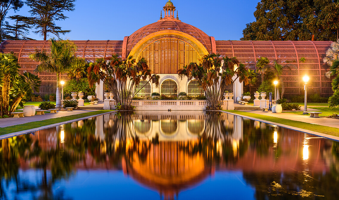 Botanički vrt u Balboa parku,  San Diego, putovanje Kalifornija, zapad Amerike, daleka putovanja