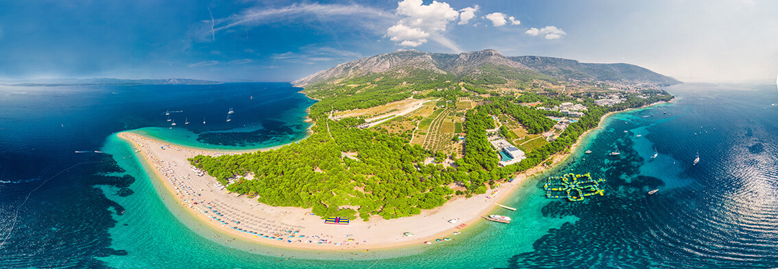 plaža Zlatni rat na Bolu