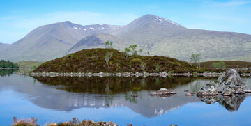 Rannoch škotsko gorje, putovanje zrakoplovom