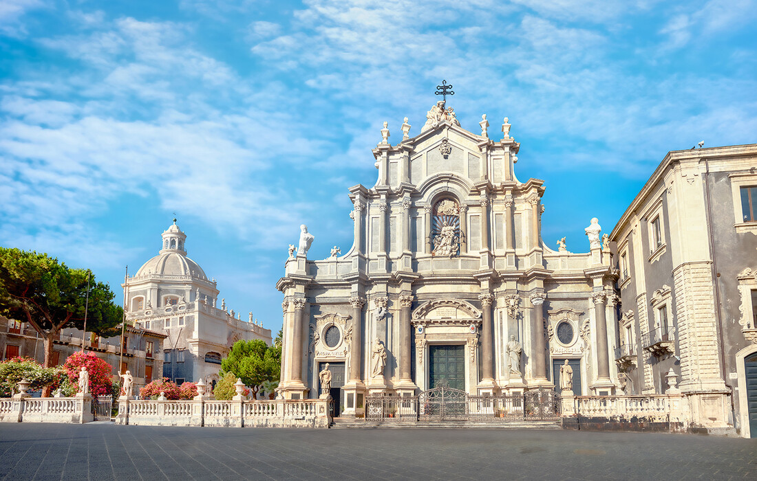 Catania, sicilija, posebnim zrakoplovom