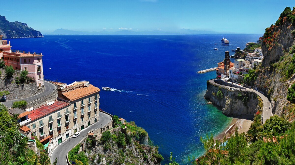 italy - AMALFI COAST panorama