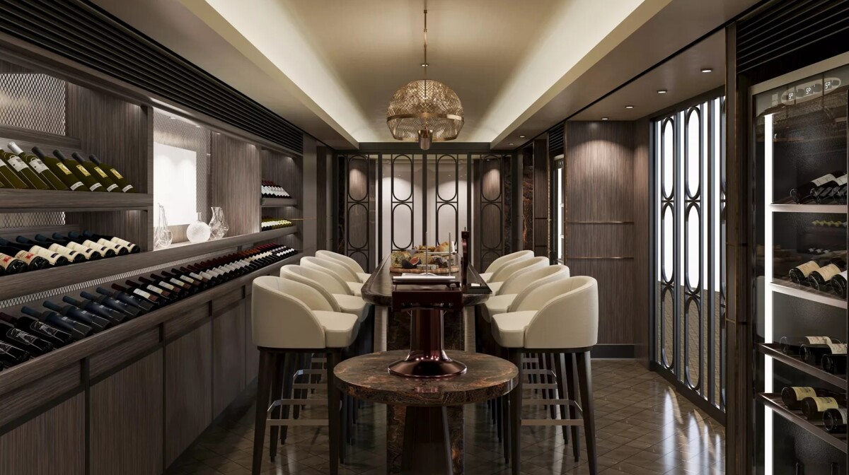 EXPLORA III vine bar