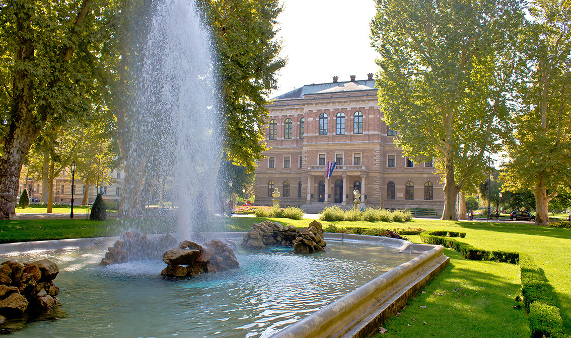 Zagreb, park Zrinjevac