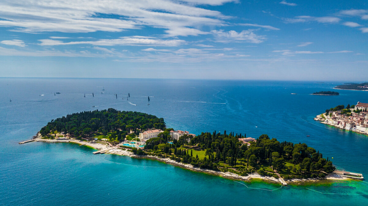 Rovinj, Hotel Katarina, otočić