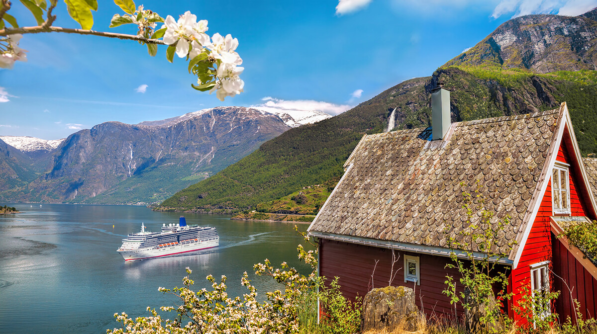 Flam, pogled na fjord, putovanje Norveška, Mondo travel