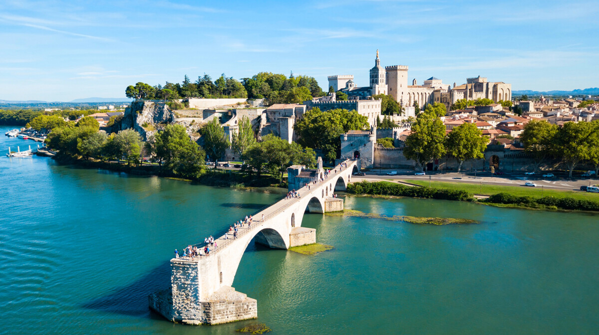 Most Pont Saint Benezet,Avignon, Francuska