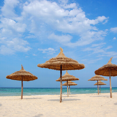  Sousse pješčane plaže, ljetovanje u Tunisu