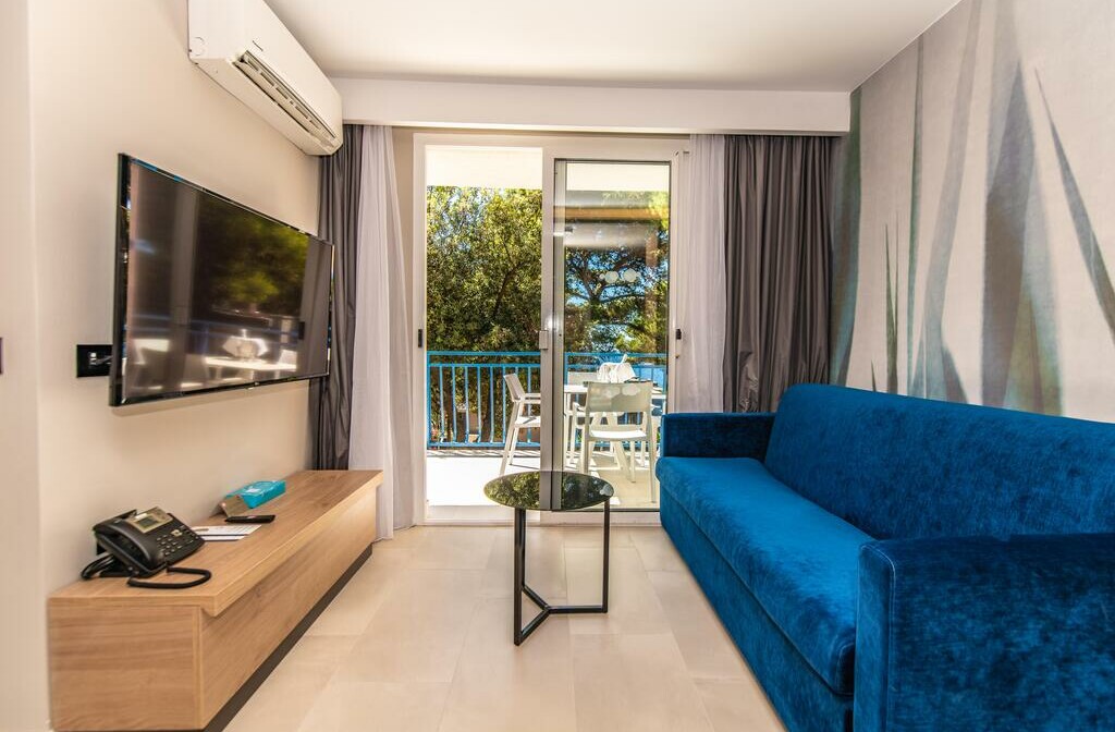 Pula, Arena Veridela Beach, apartman sa terasom