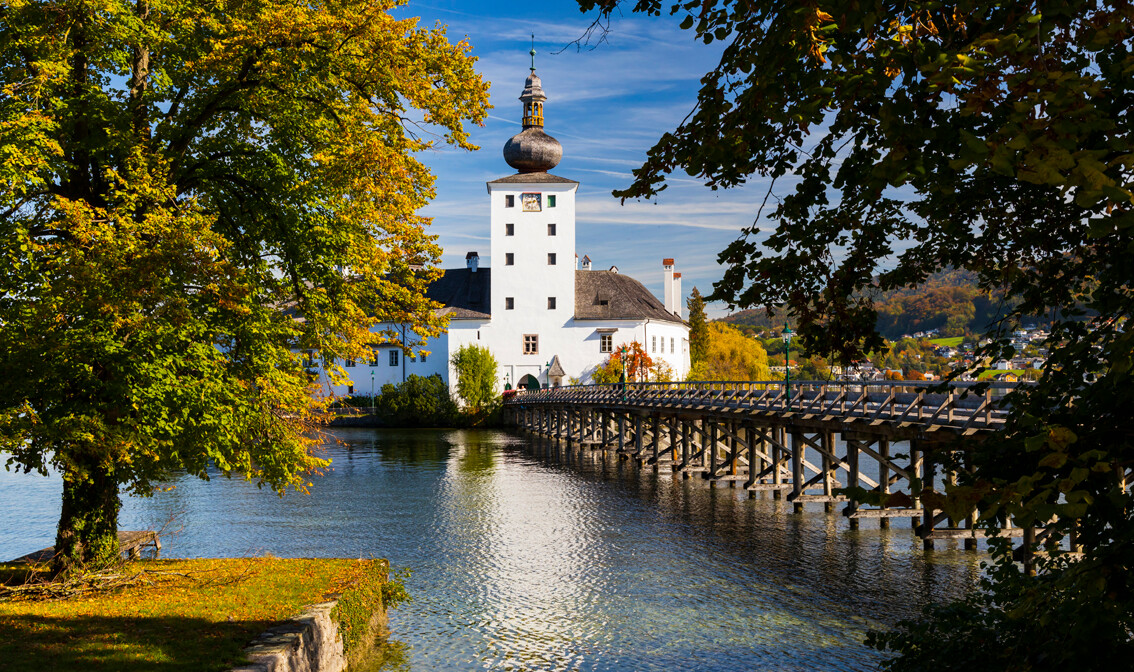 AustriJa, Gmunden dvorac na jezeru