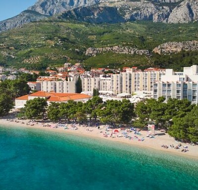 Tućepi, hotel Alga, panorama