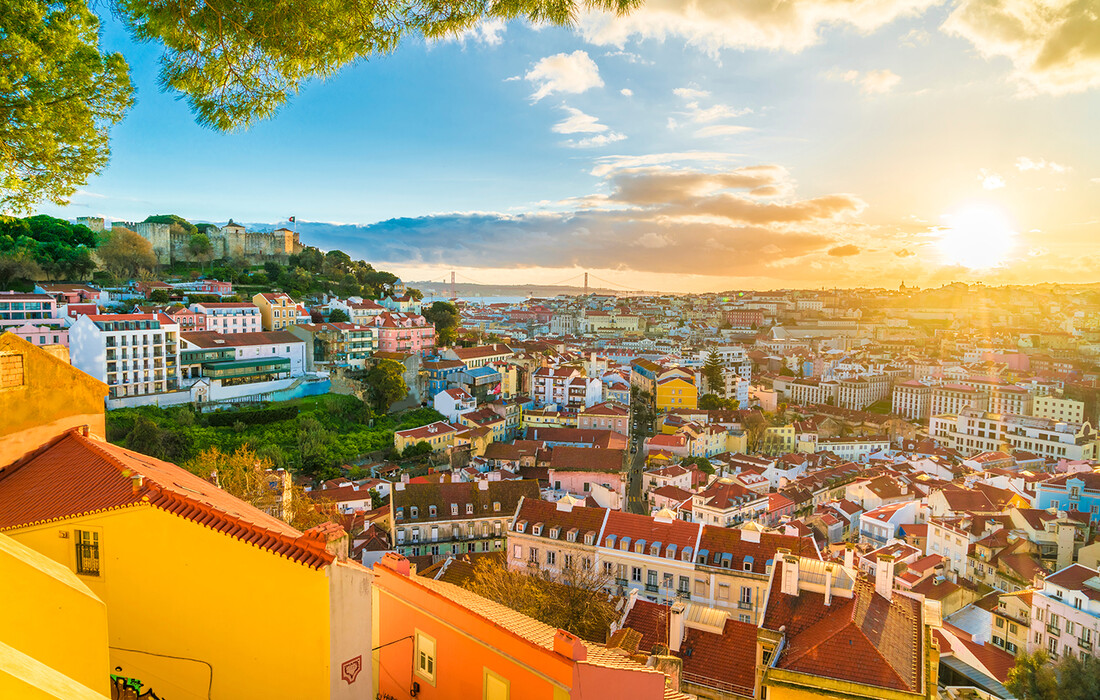Panorama Lisabona, putovanje u Portugal