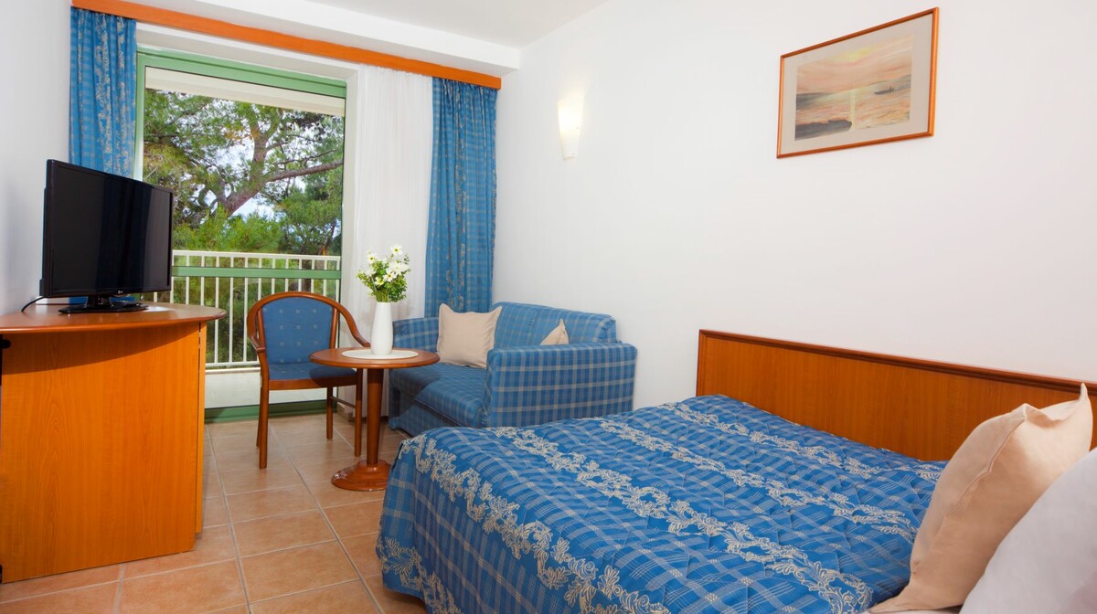 Brela, Hotel Marina, Single Room morska strana