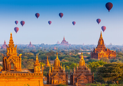 Myanmar, Bagan, Hramovi