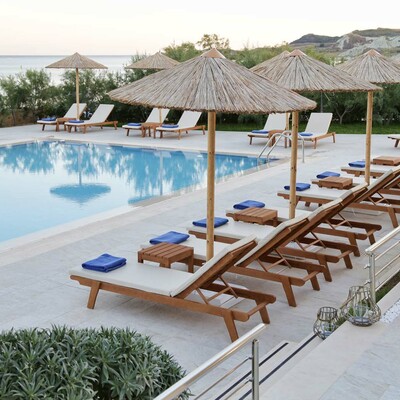 Kefalonija ljeto na mediteranu, Lixuri, Hotel Costa Rossa, bazen