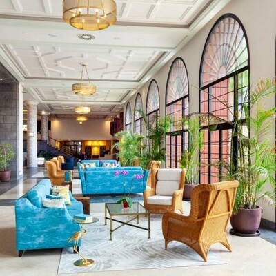 Tenerife mondo travel, Hotel Gran Tacande Wellness & Relax, predvorje hotela uz recepciju