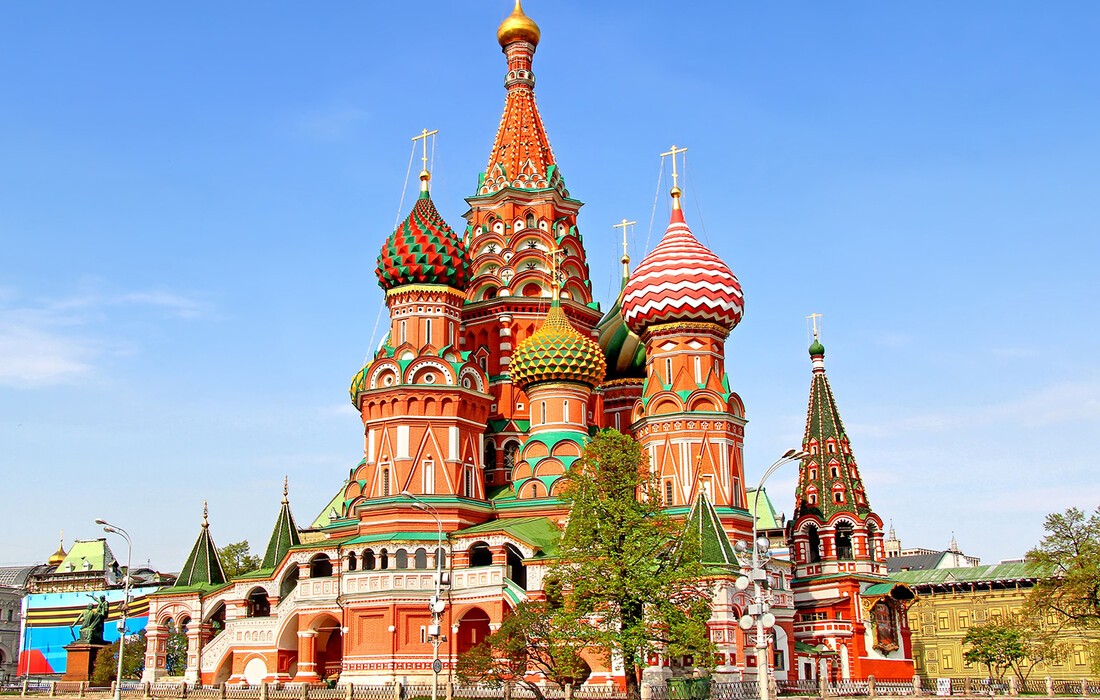 Šareni tornjevi Svetog Vaslija, Putovanje u Rusiju avionom, garantirani polazak