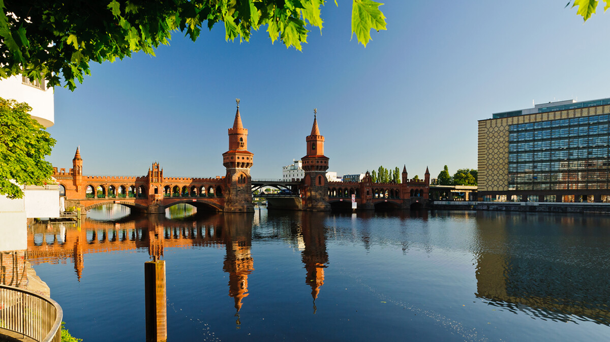 Berlin, most Oberbaum-važan simbol jedinstva Berlina