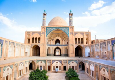 iran - Agha Bozorgi school and mosque in Kashan