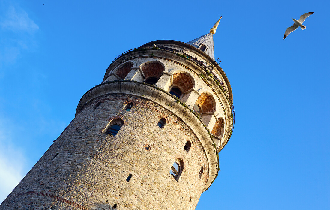 Galata Tower, istanbul zrakoplovom