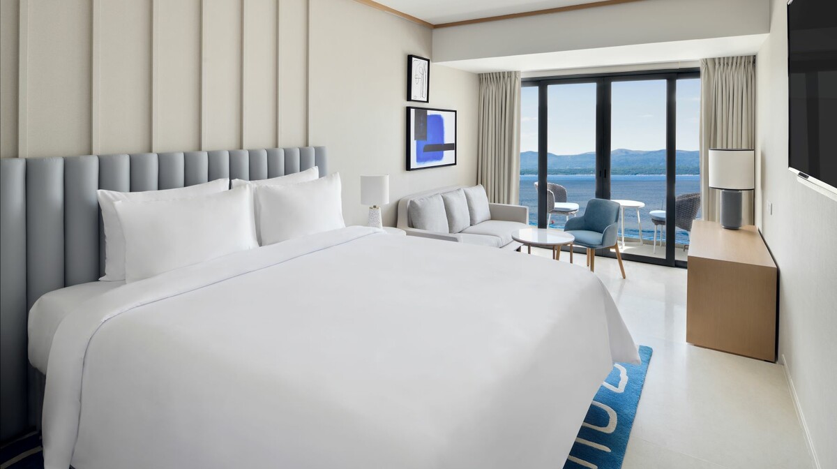 Brela, Hotel Soline, pogled more - novo u 2022. godini
