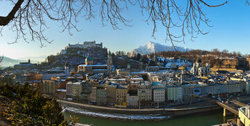 Panorama Salzburga, putovanje Salzburg i Austrijska jezera, Mondo travel