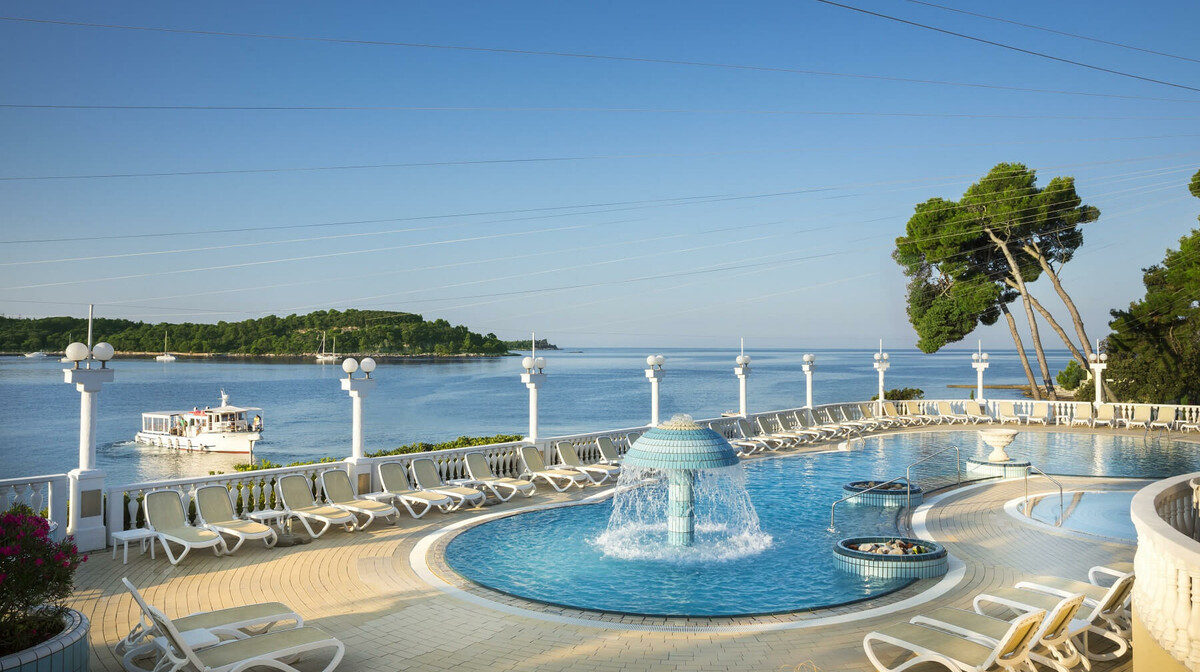 Rovinj, Hotel Katarina, vanjski bazen