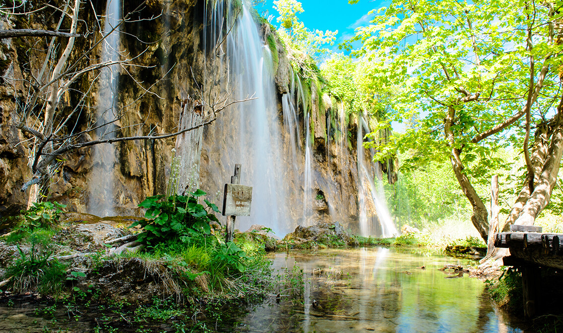 Plitvička jezera vodopad