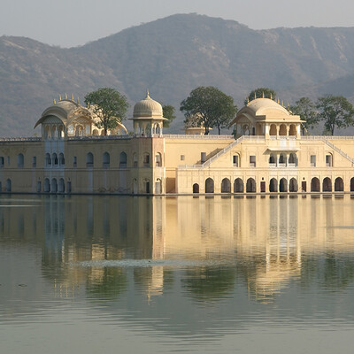 India, Jaipur, palača Dzhal-Mahal