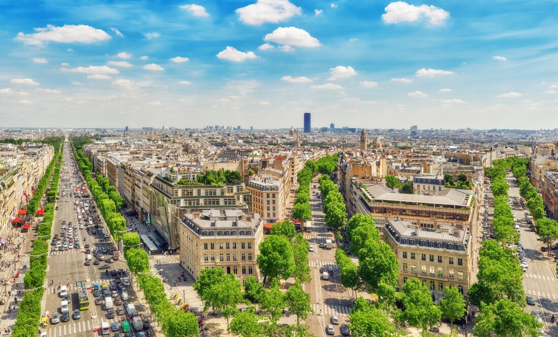 Panorama Pariza, Pariz putovanje