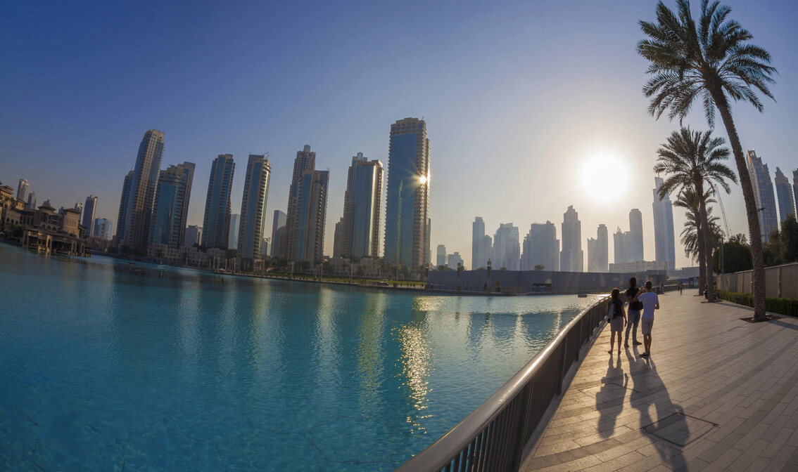 Dubai lagoon