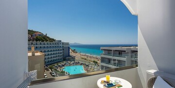 Rodos mondo travel, Hotel Rhodos Horizon Blu, pogled sa balkona