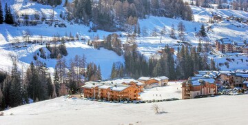 Skijanje u Francuskoj, Val Cenis, Les Balcons de Val Cenis Le Haut, izvana.