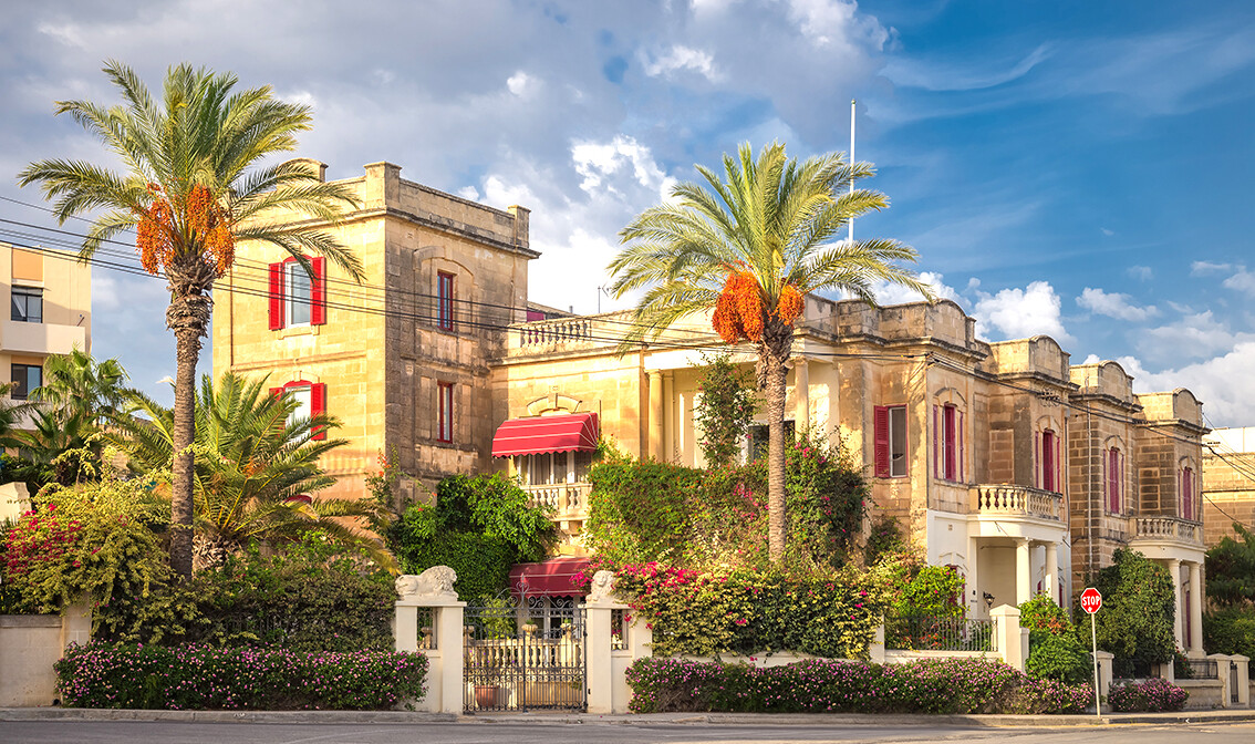 Malta Valletta tradicionalne kuće