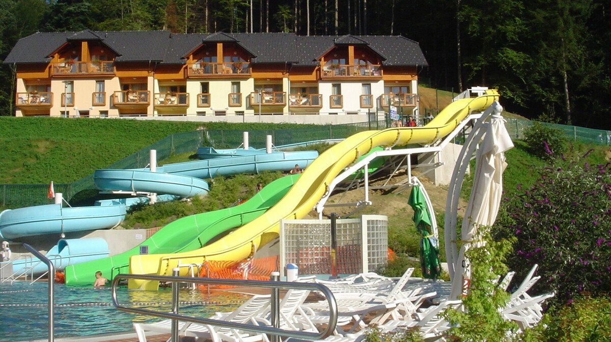 Wellnes i zimovanje u Sloveniji, Kamnik, Terme Snovik, tobogan