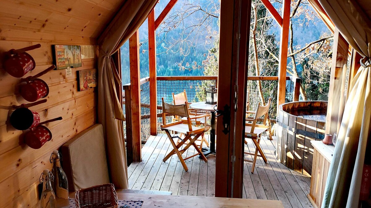 Ribno, Glamping kuće