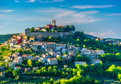 Prekrasan pogled na Motovun