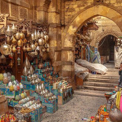 Tržnica khan El khalili u Kairu, putovanje Egipat, posebnim zrakoplovom, garantirani polasci