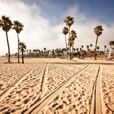 Pješčana plaža Santa Monica, Los Angeles, putovanje Amerika, garantirani polasci, grupni polasci